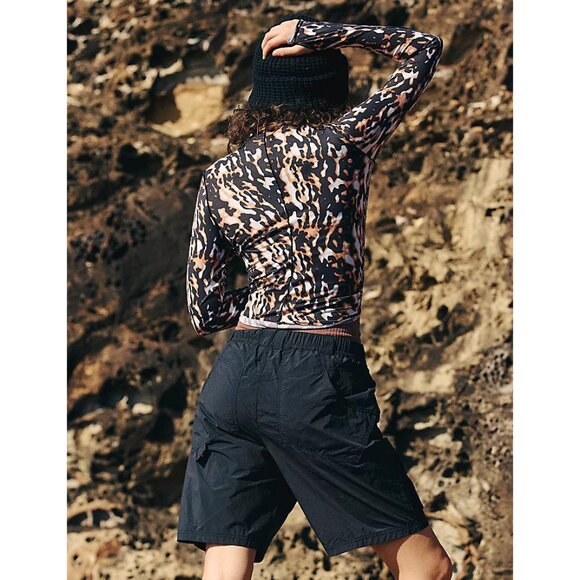 FP Movement by Free People Black and Brown Long Sleeve Top - Picture 8 of 11